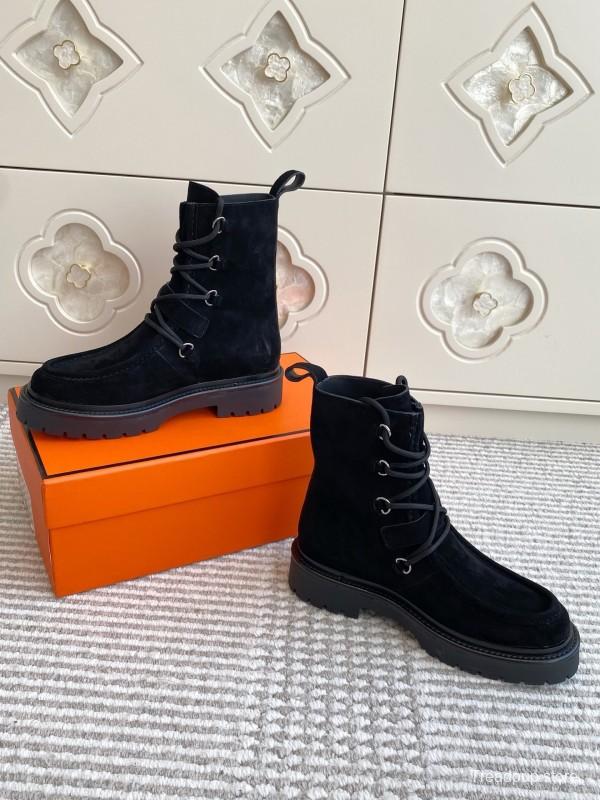 H Classic Boots 2025/SS Autumn Winter New Arrival Equestrian Style Timeless Design - LY00400