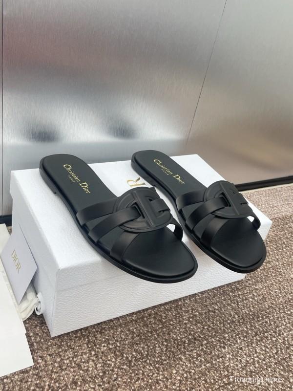 Dior D-Club Jelly Color Hollow Layered Cross-Strap Women Sandals - KFY00280