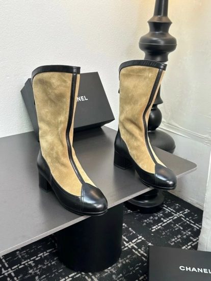 Chanel 2025 SS Short Boots Essential Autumn Winter Fashion Item - LY00430