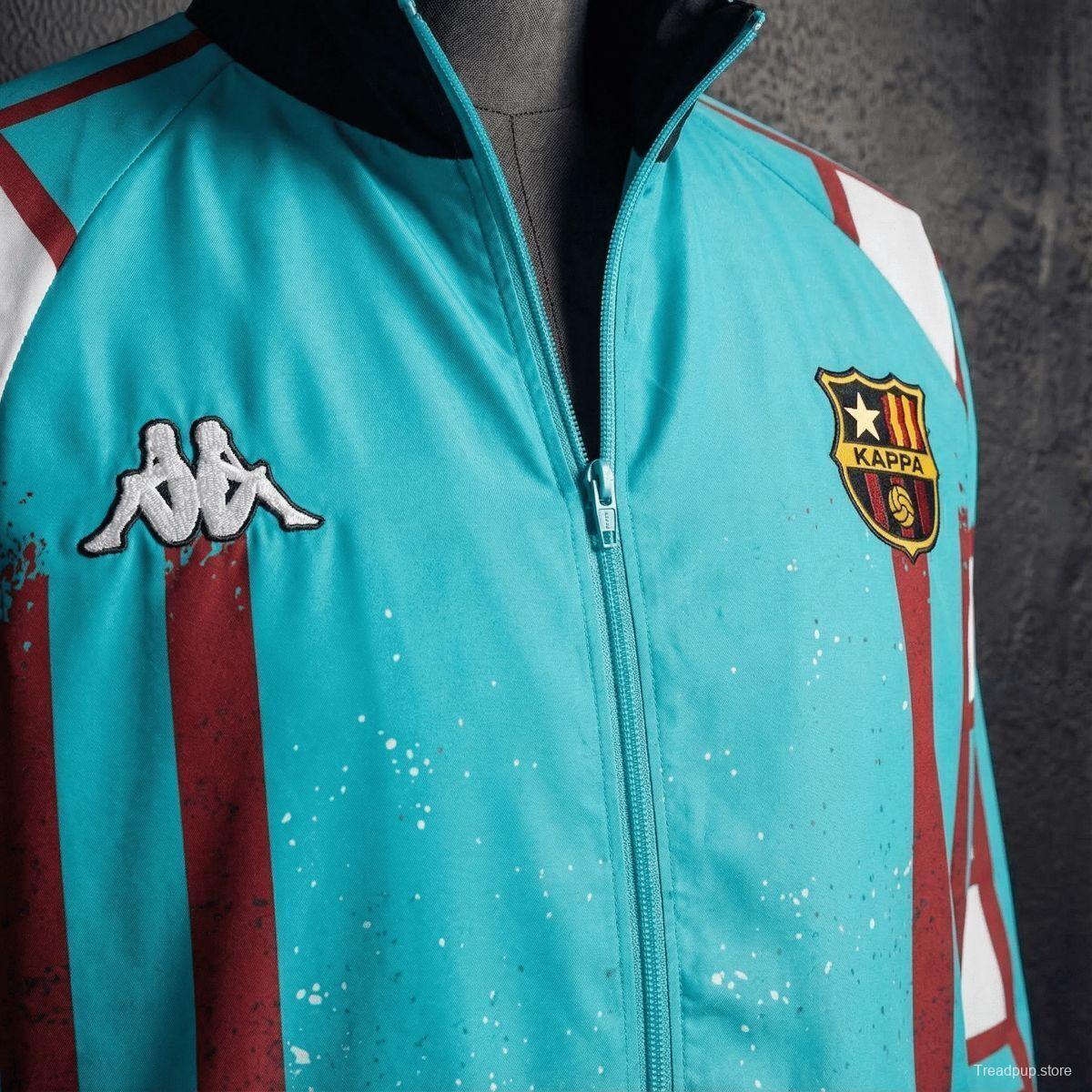 1996/97 Vintage Style Barcelona BARCA#9 Jacket Windbreaker