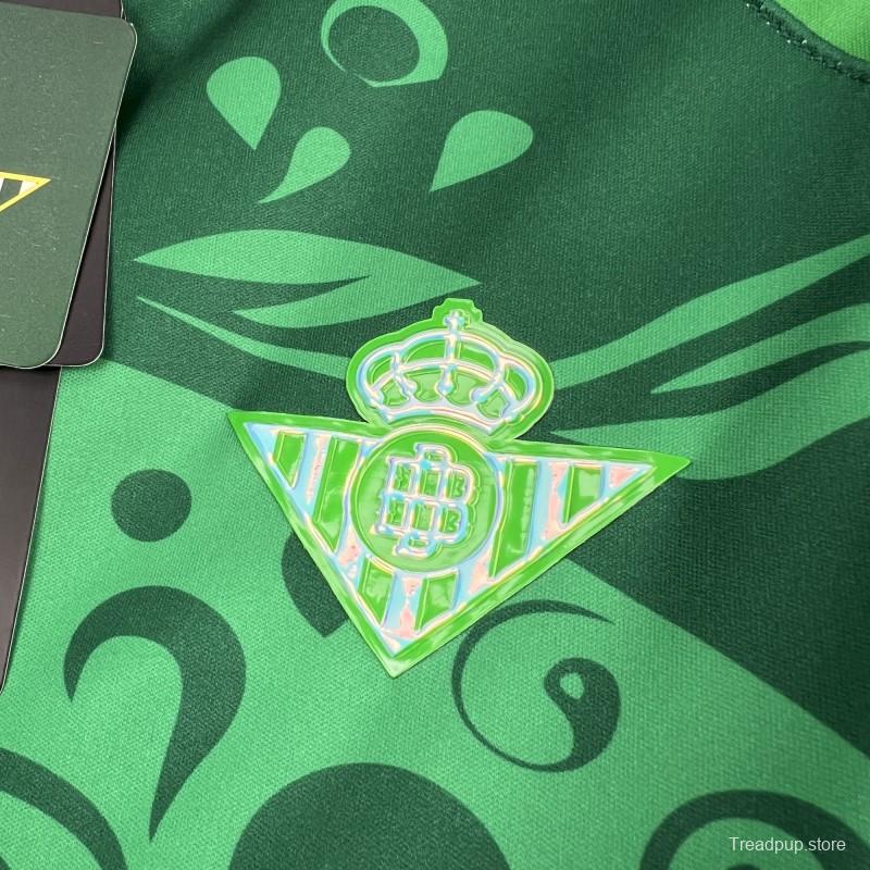 2025/26 Mens Real Betis Pre-Match Long Sleeve Jersey