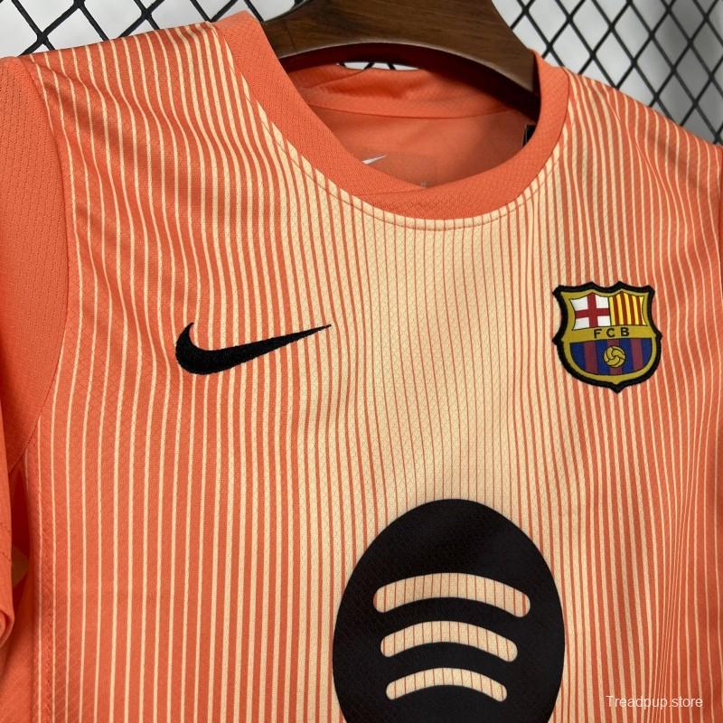 2025/26 Kids Barcelona Goalkeeper Kit