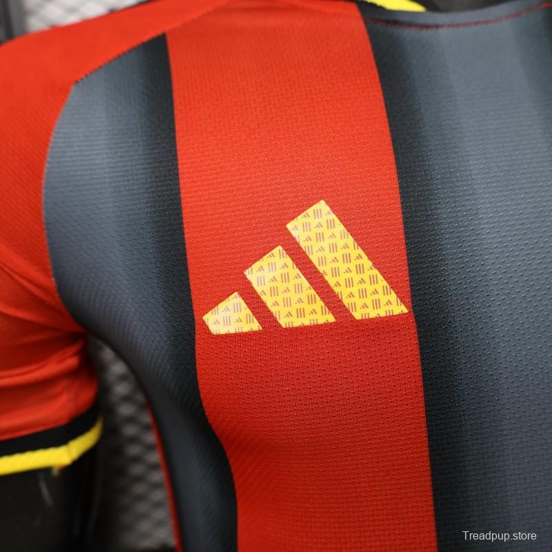 Player Version 2026 Belgium Home Jersey