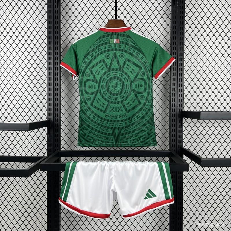 2026 Kids Mexico World Cup Home Kit