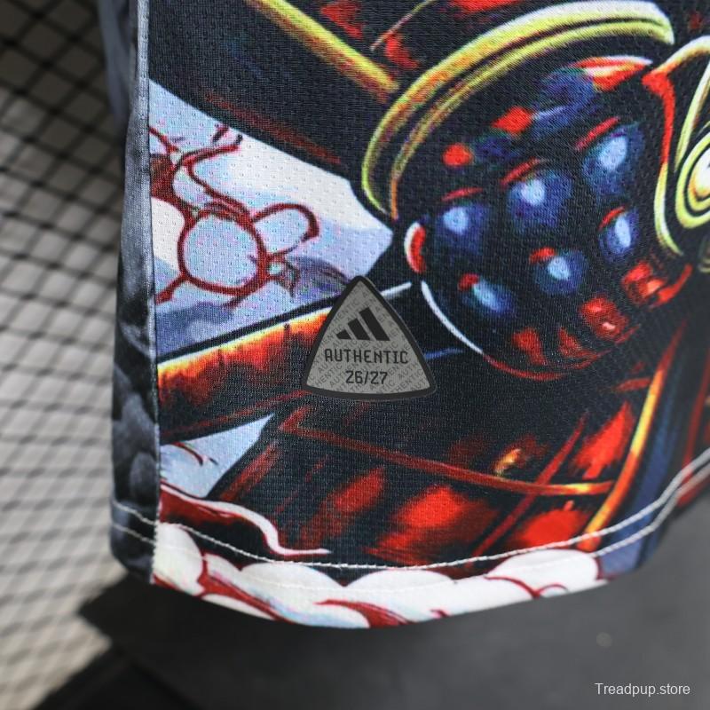 Player Version 2026 Japan  White "Samurai + Rising Sun" Special Edition Jersey