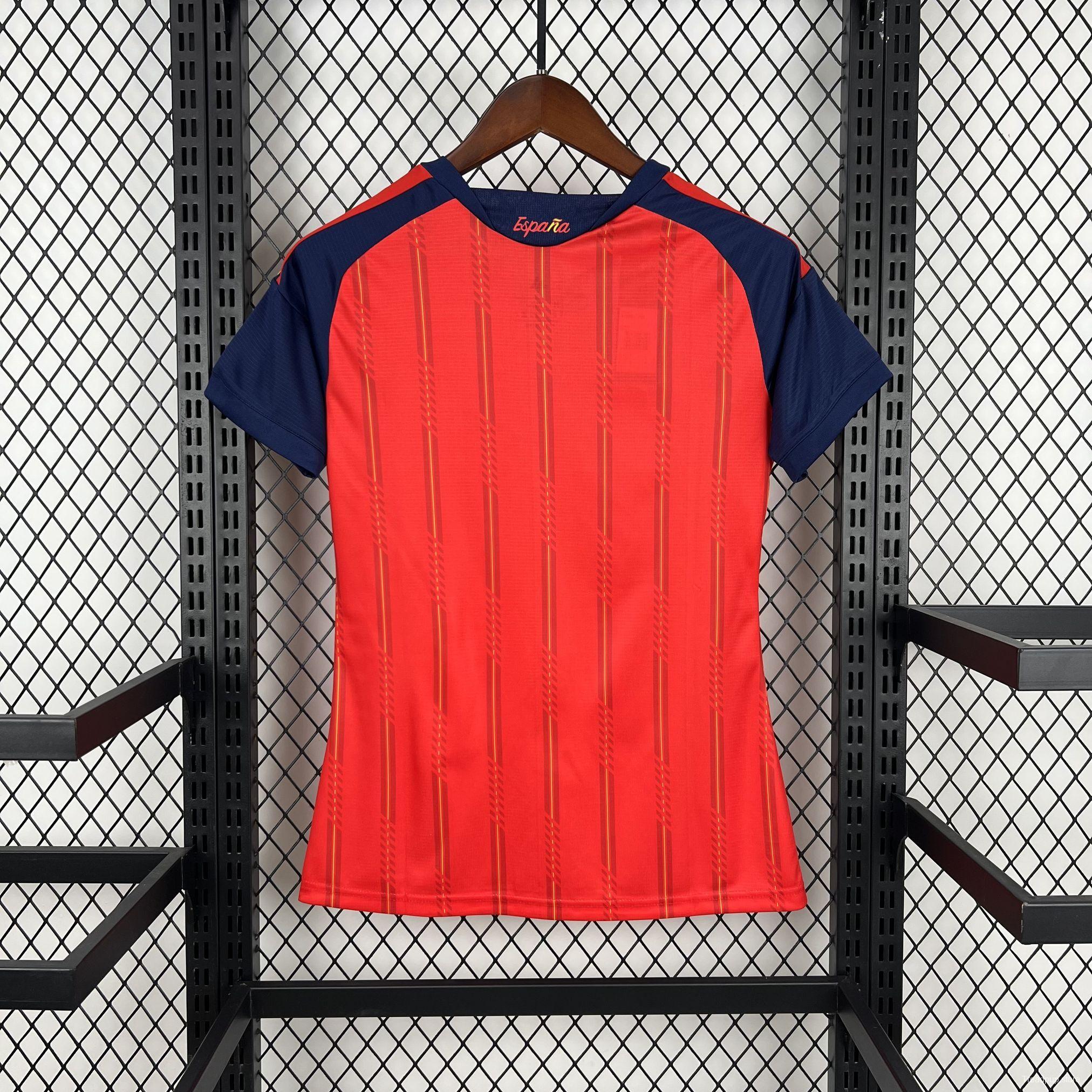 2026 Womens Spain World Cup Home Jersey