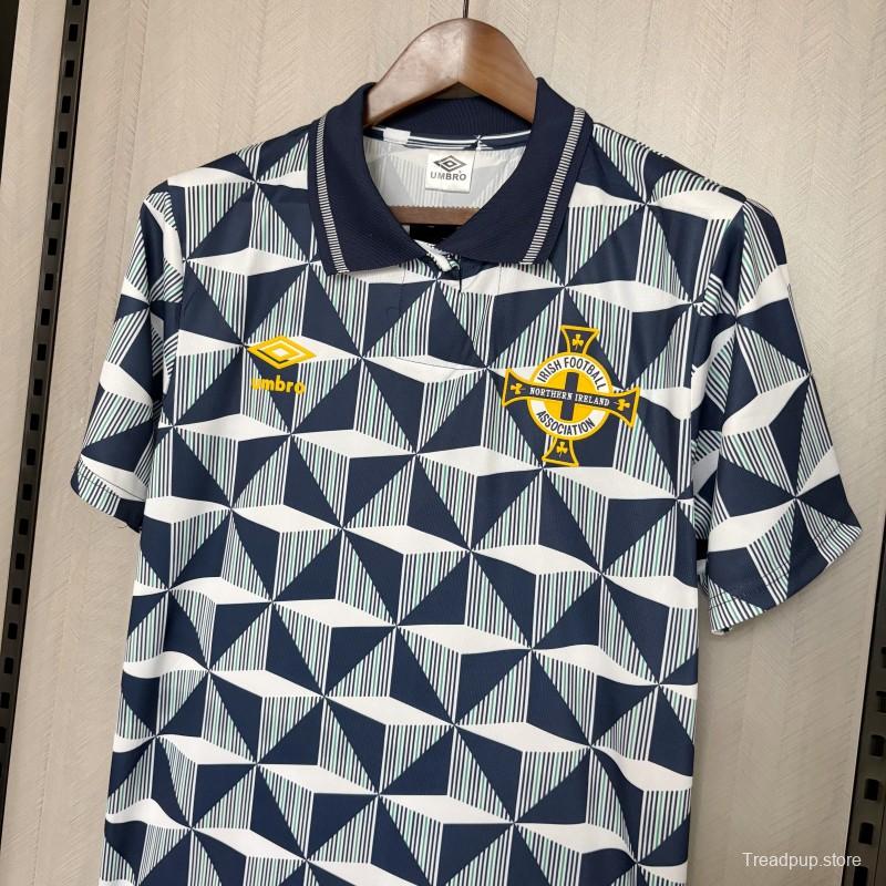 1990 Retro Northern Ireland Away Jersey