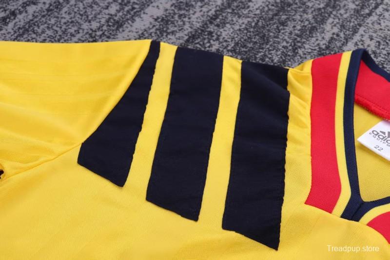 Retro 1993/94 Kids Arsenal Yellow & Black Away Jersey