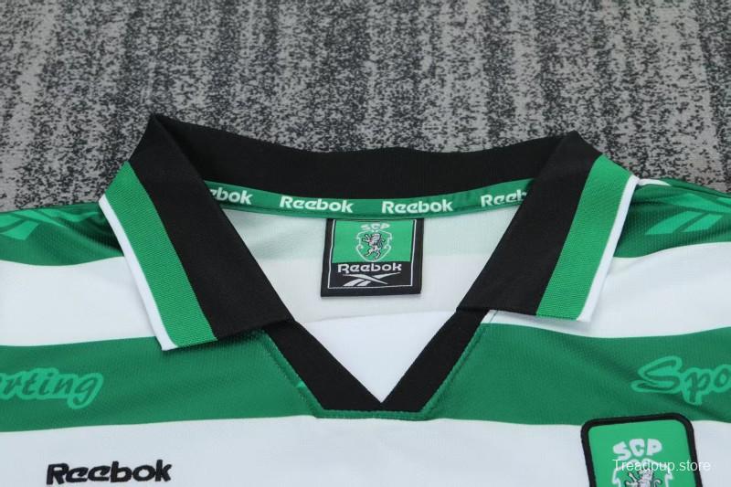 Retro Kids 99/00 Sporting Lisbon Home Jersey
