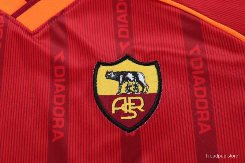 Retro Kids 99/00 Roma Home Jersey