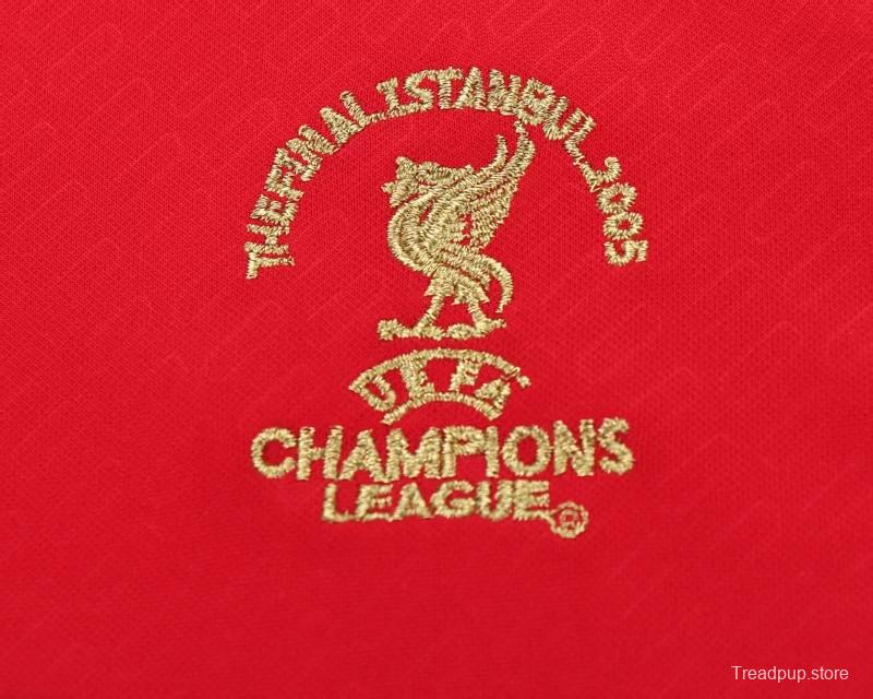 Retro Kids 04/05 Liverpool Home Jersey