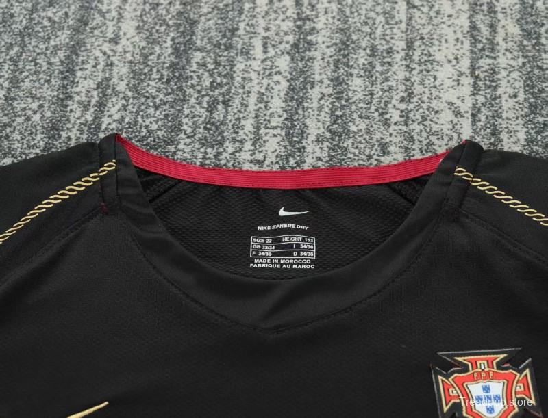 Retro Kids 2006 Portugal Away Jersey