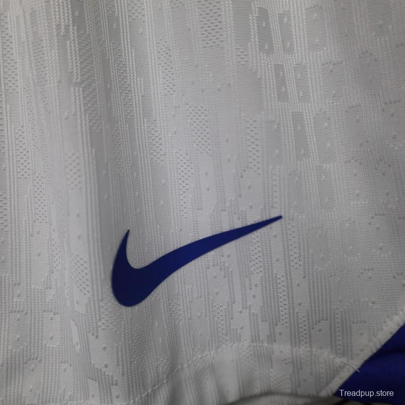 Player Version 2026 Croatia White  Home Shorts