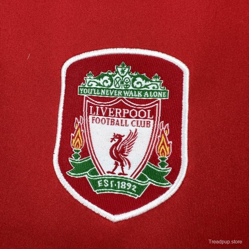 2002/04 Retro Liverpool Home Long Sleeve Jersey