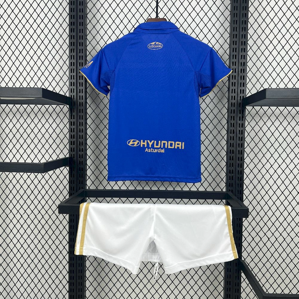 25/26 Kids Real Oviedo Home Jersey