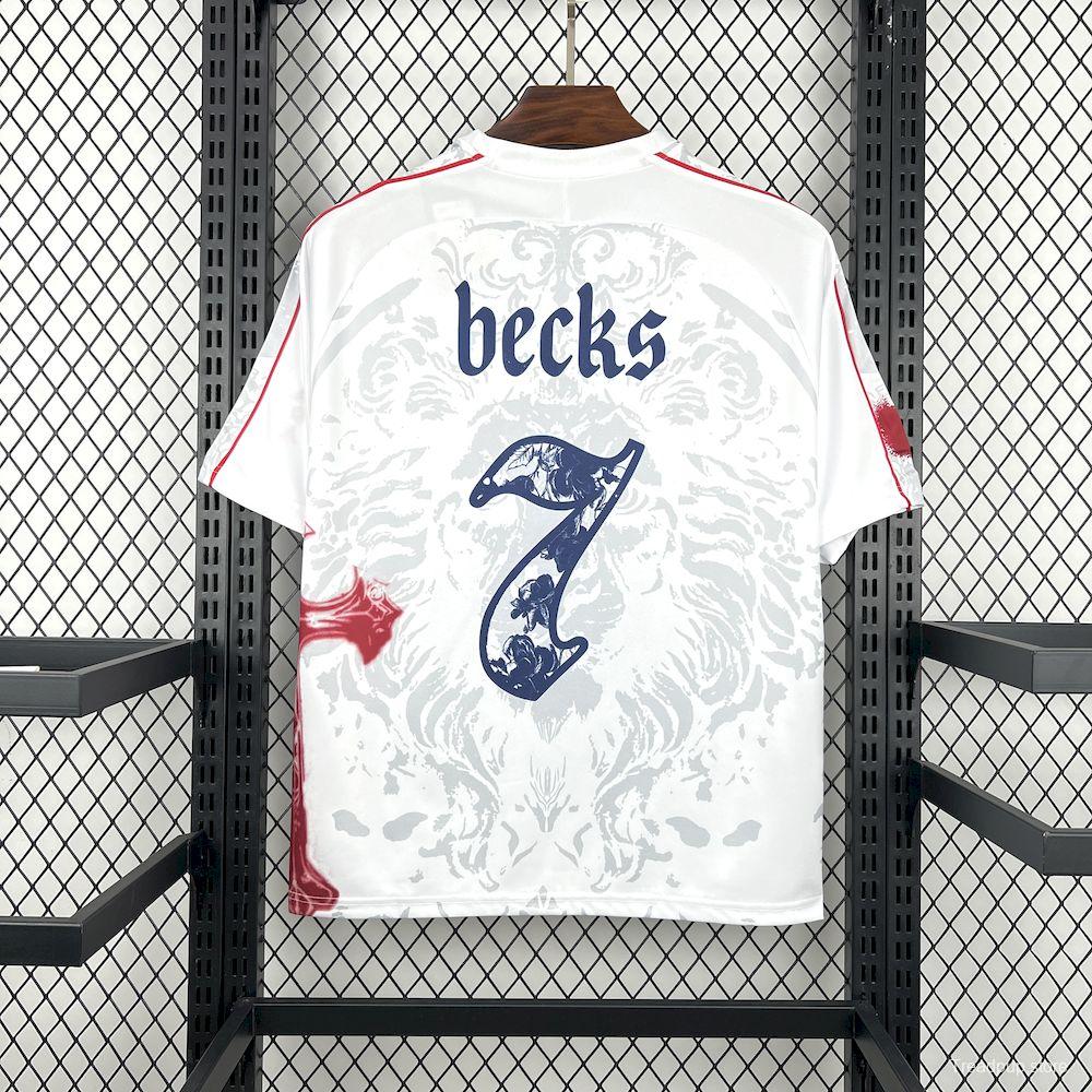 2025 Mens England Becks #7 Special Jersey