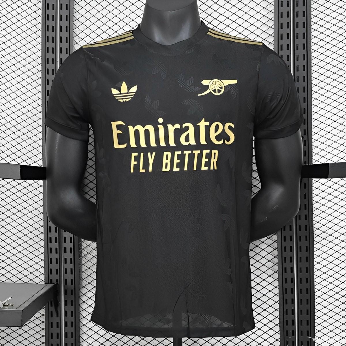 25/26 Player Version Arsenal Adidas Original Special Black Jersey
