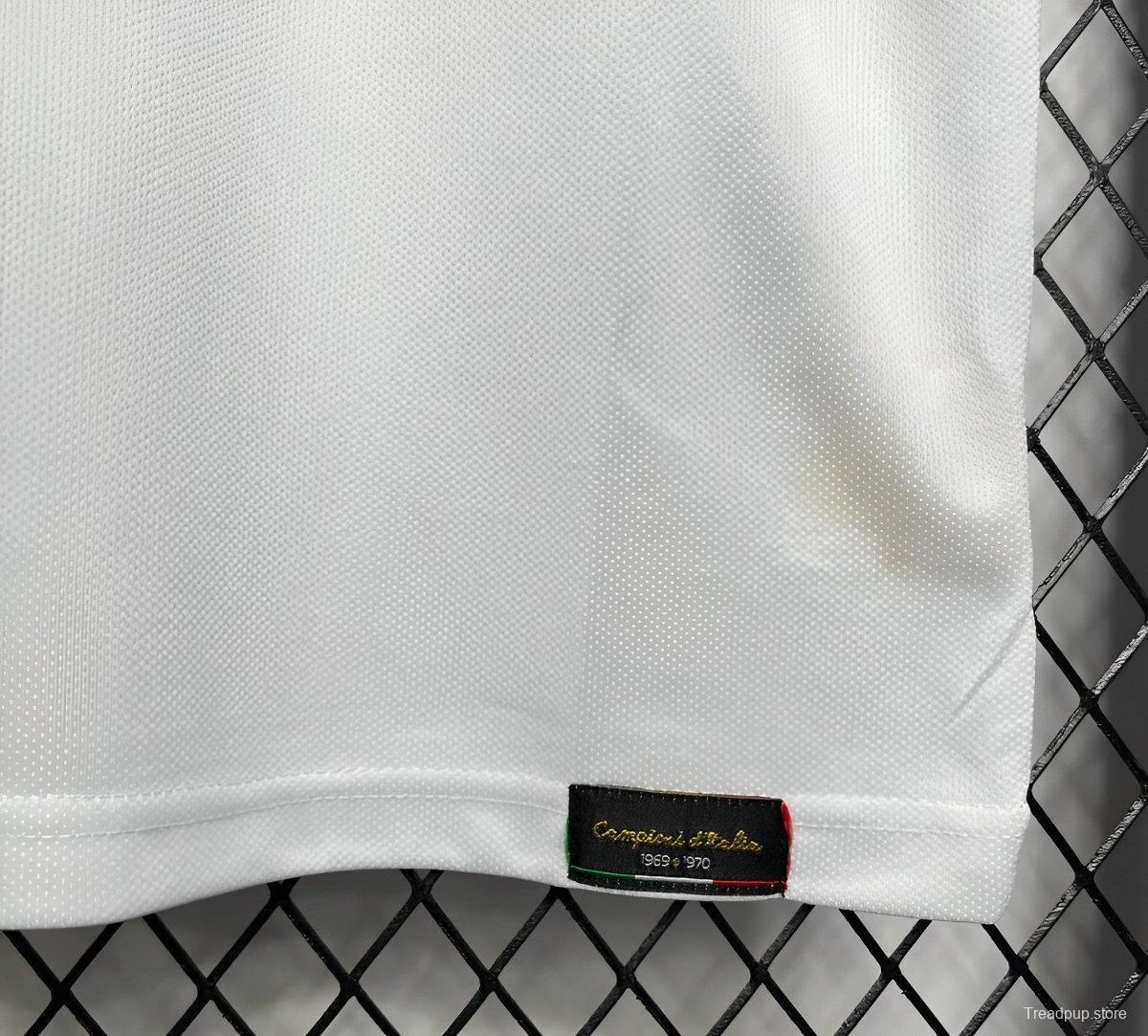 Retro 69/70 Cagliari Home Champion Jersey