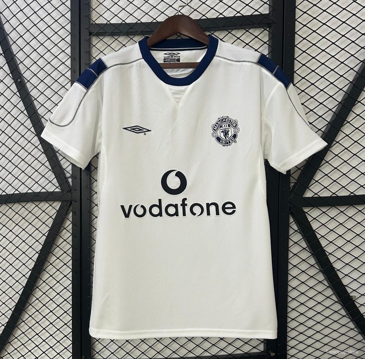 00/01 Retro Manchester United Away Jersey