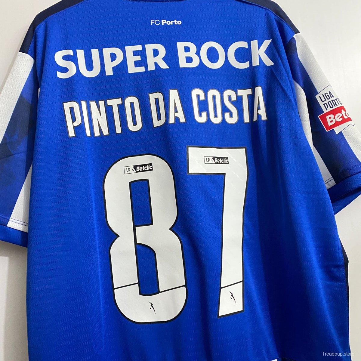24/25 Porto Home Jorge Nuno Pinto da Costa Special Jersey