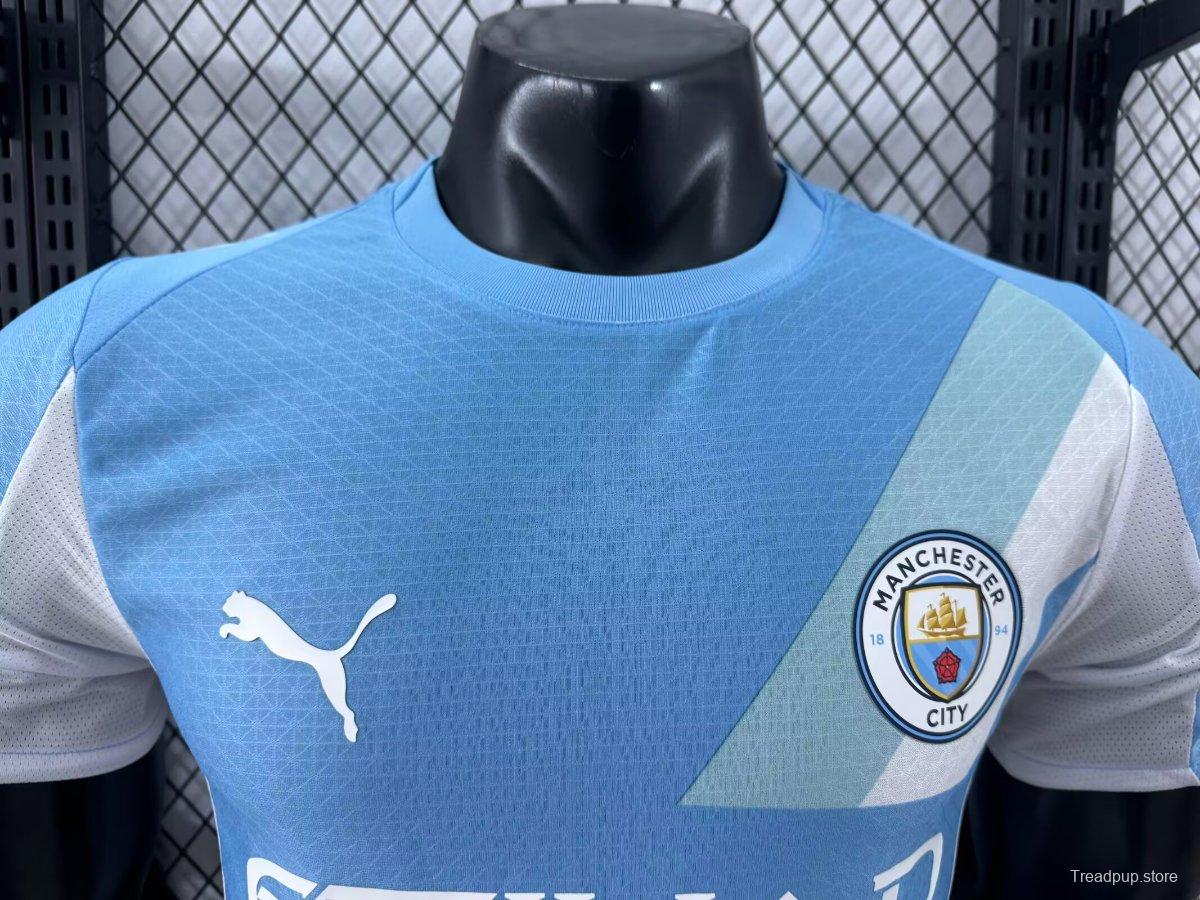 Player Version 25/26 Manchester City Home Jersey