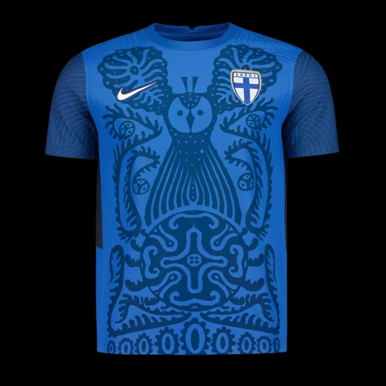 2025 Finland Away Blue Jersey