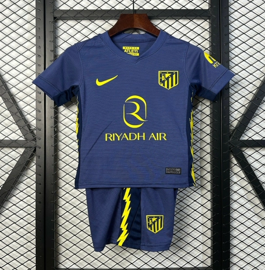 25/26 Kids Atletico Madrid Away Size 16-28 Jersey