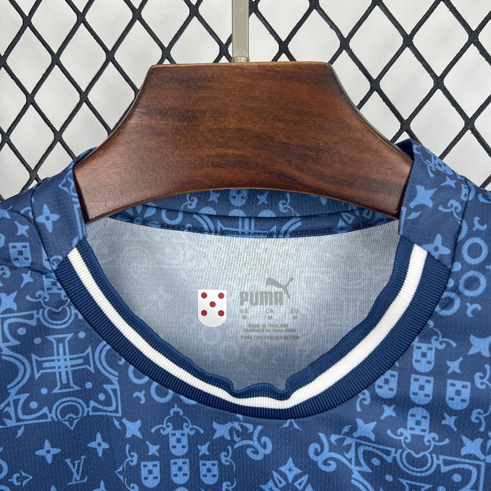 2025 Portugal Louis Vuitton Navy Special Jersey