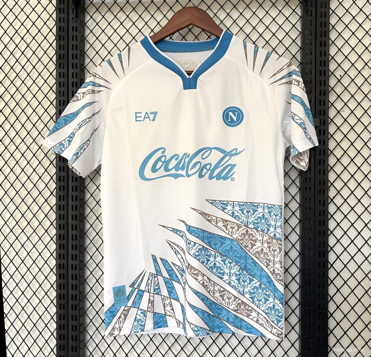 25/26 Napoli WHITE Pre-Match Jersey