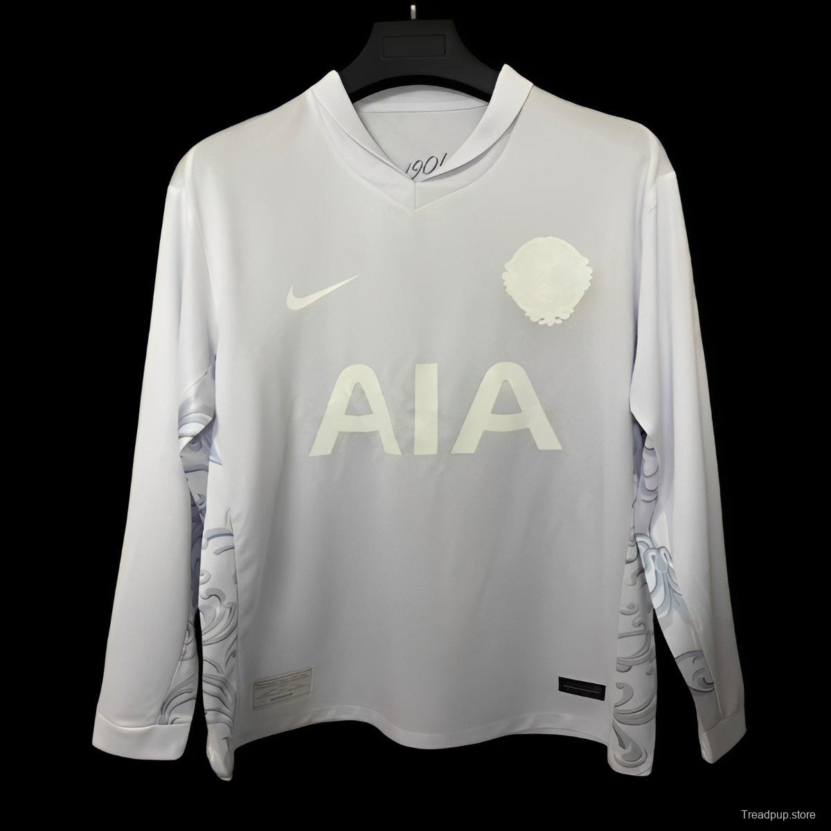 25/26 Tottenham Hotspur 125Th Anniversary White Long Sleeve Jersey