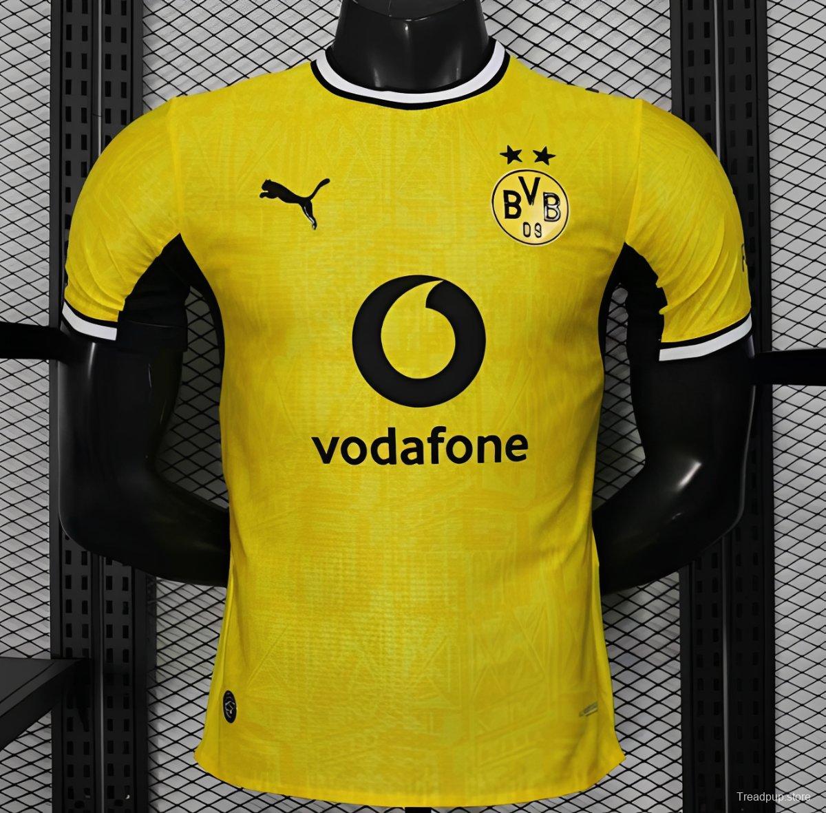 25/26 Player Version Borussia Dortmund Yellow with Black Trim Jersey