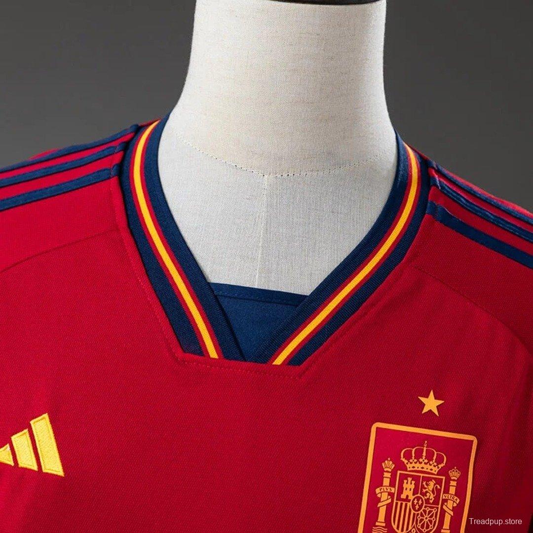 Retro 2022 Spain Home Jersey