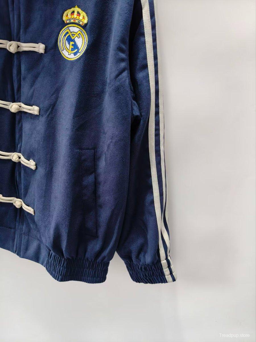 26/27 Real Madrid  x Adidas New Year Limited Edition Navy Track Jacket