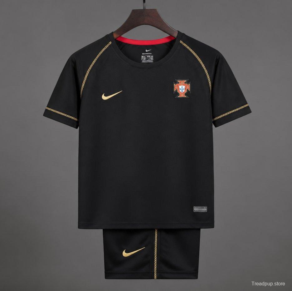 Retro Kids 2006 Portugal Away Jersey