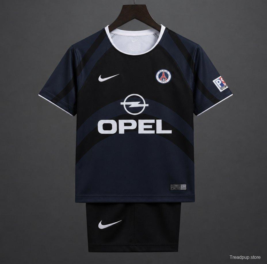 Retro  Kids 01/02 PSG/Paris Saint-Germain Third Jersey