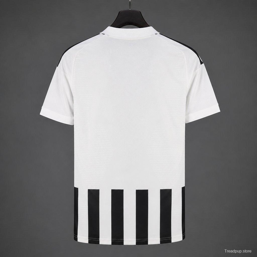 26/27 Juventus Home Jersey With Jeep Visit Detroit Sponsor